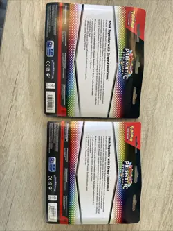 Pokemon Prismatic Evolutions Tech Sticker Collection Glaceon and Leafeon - Image 2