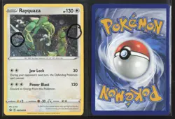Rayquaza SWSH029 Cosmos Holo Promo Sword & Shield Promo Pokemon Double Swirl - Image 3