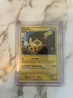 2010 Pokemon BLACK STAR PROMO PIKACHU HOLO NM - LP - Image 1