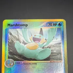 2003 Marshtomp 40/109 Pokemon Ruby and Sapphire Reverse Holo MP - Image 4
