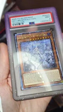 Yu-Gi-Oh ~ Lady Labrynth Quarter Century Secret Rare ☆ PSA 9 Mint ☆ - Image 3