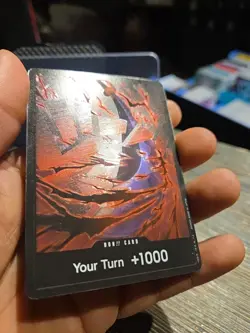 Black & Red Royal Blood Your Turn +1000 • Foil One Piece Don!! Card NM-Mint - Image 3