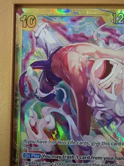 Bandai One Piece Card Game Monkey.D.Luffy EB04-061 Egghead Foil SEC Blocker x2 - Image 4