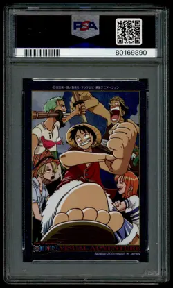 One Piece Japanese Visual Adventure 2 58 Straw Hat Crew Gold PSA 9 80169890 - Image 2