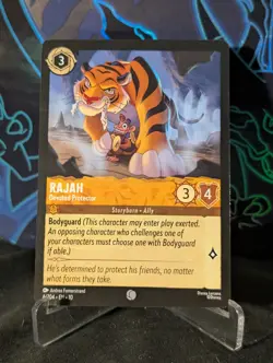 Rajah - Devoted Protector 6/204 Whispers In The Well Disney Lorcana TCG Non Foil - Image 1