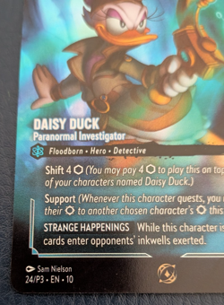 Daisy Duck - Paranormal Investigator (Store Championship) 24 Disney Lorcana... - Image 2