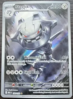 Steelix 150/132 Pokemon TCG Mega Evolution Holo MINT NM - Image 1