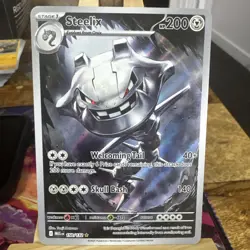 Pokemon TCG Steelix 150/132 - Mega Evolution - Illustration Rare - NM-M - Image 1