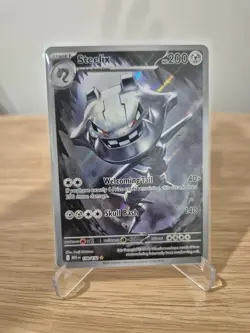 Steelix 150/132 - Mega Evolution - Illustration Rare - Pokemon TCG Nm - Image 1