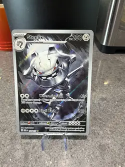 Steelix Illustration Rare IR ME01: Mega Evolution 150/132 Pokemon Card - NM - Image 1