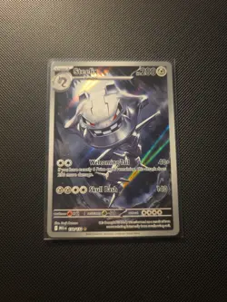 Pokemon TCG Steelix 150/132 Illustration Rare, Mega Evolution, NM - Image 1