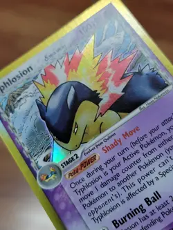 Typhlosion Holo Rare 2006 Pokemon Card 12/101 Dragon Frontiers MP - Image 2