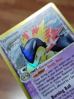 Typhlosion Holo Rare 2006 Pokemon Card 12/101 Dragon Frontiers MP - Image 3