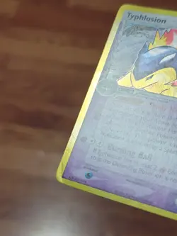 Typhlosion Holo Rare 2006 Pokemon Card 12/101 Dragon Frontiers MP - Image 4