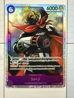 Sanji - OP07-064 - SR - Foil One Piece Card Game - Image 1