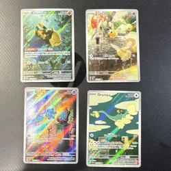 Pokemon Card Lot Temporal Forces (4) Relicanth Cutiefly Bronzor Drampa - Image 1