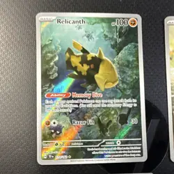 Pokemon Card Lot Temporal Forces (4) Relicanth Cutiefly Bronzor Drampa - Image 2
