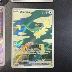 Pokemon Card Lot Temporal Forces (4) Relicanth Cutiefly Bronzor Drampa - Image 4