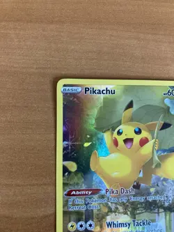 Pokemon Pikachu GG30 Crown Zenith Galarian Gallery Holo Sword & Shield Card NM - Image 5