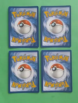 Pokemon Sword & Shield Rayquaza SWSH 029 Promo Black Star Holo Playset (4) Cards - Image 2