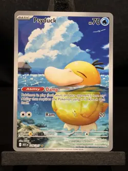 Psyduck 226/217 Ascended Heroes Illustration Rare NM! Beautiful Card! Pack Fresh - Image 1