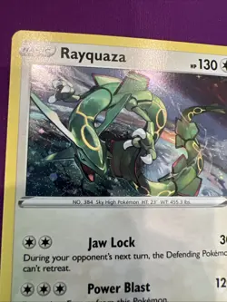 Rayquaza - (Pixel Cosmos Holo) SWSH029 Miscellaneous Cards & Products Holo - Image 2
