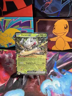 Pokemon TCG Durant EX Double Rare Holo Surging Sparks 004/191 - Image 1