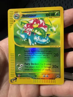 Pokemon 2002 Expedition Base Set 67/165 Venusaur Reverse Holo Rare NM - Image 1