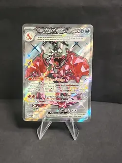 Pokemon TCG Charizard ex 074/SV‑P Scarlet & Violet Promo Holo Rare - Image 1
