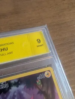 Pokemon Pikachu 005/025 Celebrations Holo Full Art TGA 9 Mint - Image 5