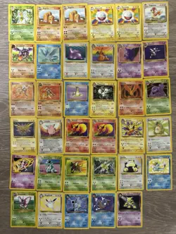 Pokemon Vintage Non Holo Rares Shadowless 1st Editions Legends Base Neo Rocket - Image 1