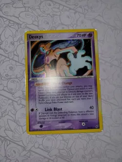 Deoxys 16/107 2005 Holo Rare Pokemon Lp - Image 1
