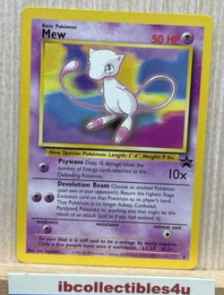 Mew 8 BLACK STAR PROMO Pokemon TCG WOTC Vintage MINT/NM - Image 2