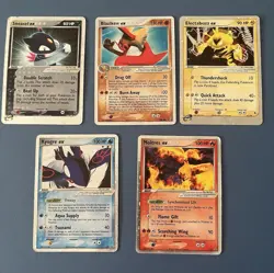 Pokemon Vinatge Holo Lot Of 5 - All Damaged! - See Photos&Read Description!! - Image 1