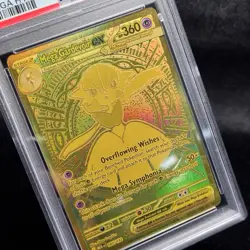 Pokemon Mega Gardevoir ex PSA 9 187/132 Gold Hyper Rare 2025 - Image 3