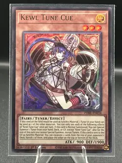 Yugioh! 1x Kewl Tune Cue PHRE-EN034 Ultra Rare 1st Ed NM - Image 1