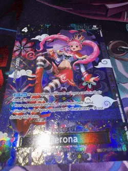 2026 One Piece Perona OP06-093 (SP) The Azure Sea Seven English Raw - Image 1