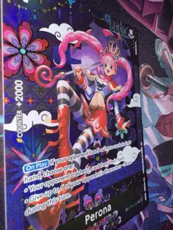 2026 One Piece Perona OP06-093 (SP) The Azure Sea Seven English Raw - Image 2