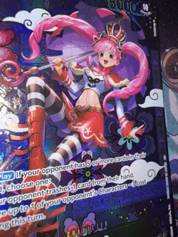 2026 One Piece Perona OP06-093 (SP) The Azure Sea Seven English Raw - Image 3