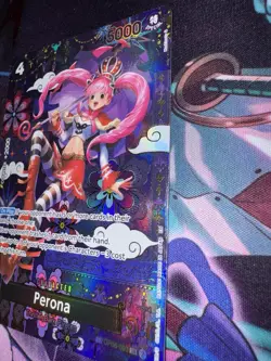 2026 One Piece Perona OP06-093 (SP) The Azure Sea Seven English Raw - Image 4