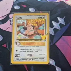 Pokemon TCG Cleffa Celebrations: Classic Collection 20/111 Holo Holo Rare - Image 1