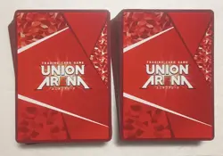 Lot of 100 Japanese UNION ARENA Idolmaster, 2.5 Dimensional Seduction Set - Image 2