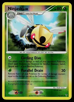 Pokemon Card - Ninjask Supreme Victors 73/147 Reverse Holo Uncommon - Image 1