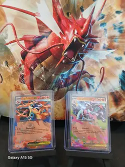Mega Charizard X & Y EX 029 & 031 Promo Pokemon Cards - Image 1