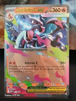 Mega Charizard X & Y EX 029 & 031 Promo Pokemon Cards - Image 4