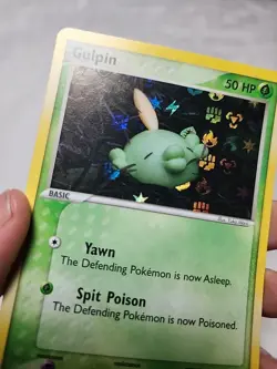 Gulpin 62/101 Reverse Holo EX Hidden Legends 2004 Pokemon Card NM - Image 3