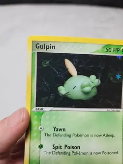 Gulpin 62/101 Reverse Holo EX Hidden Legends 2004 Pokemon Card NM - Image 5