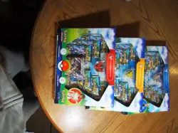 3 sealed unopened card box sets with Team Mystic, Team Instinct, and Team Valor - Image 2