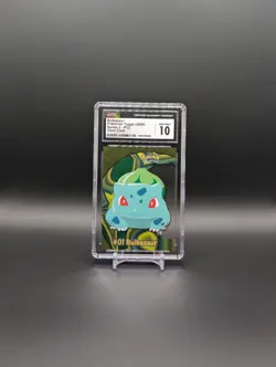 CGC 10 Gem Mint Bulbasaur PC2 2000 Pokemon Topps Series 2 Clear Card 💎 - Image 1