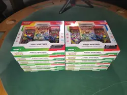 (10) Pokemon TCG First Partner Illustration Collection Boxes Lot X10 BRAND NEW - Image 1